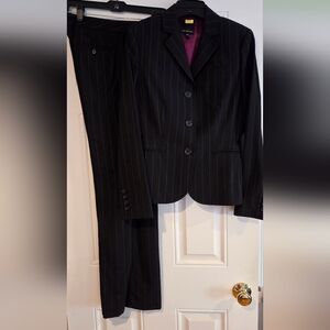 The Limited Black and Purple Suit Set